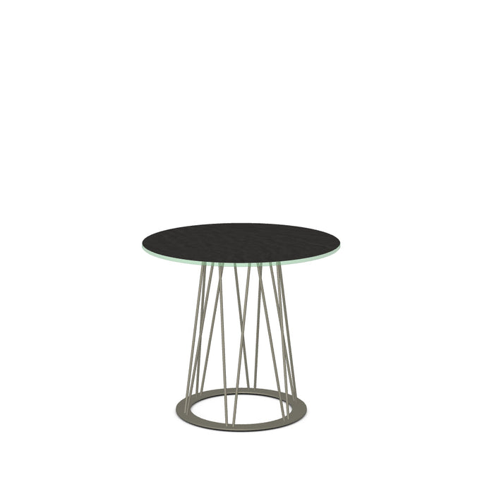 Calypso End Table w/ Starstone Glass Tabletop