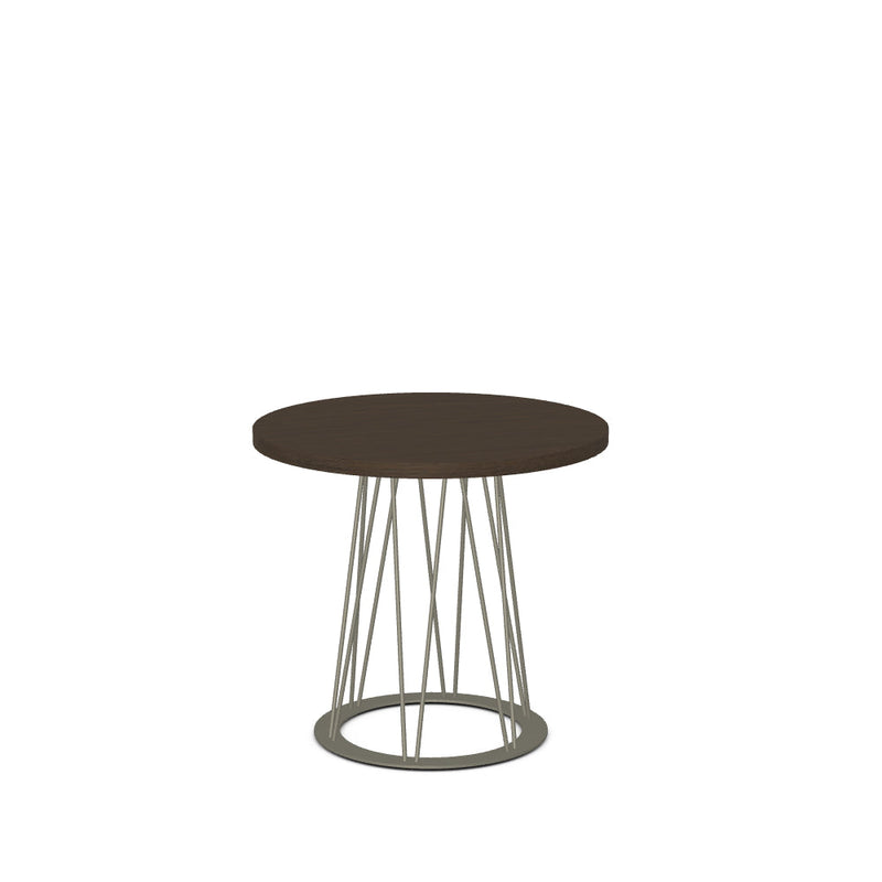 Calypso End Table w/ Wood Veneer Tabletop