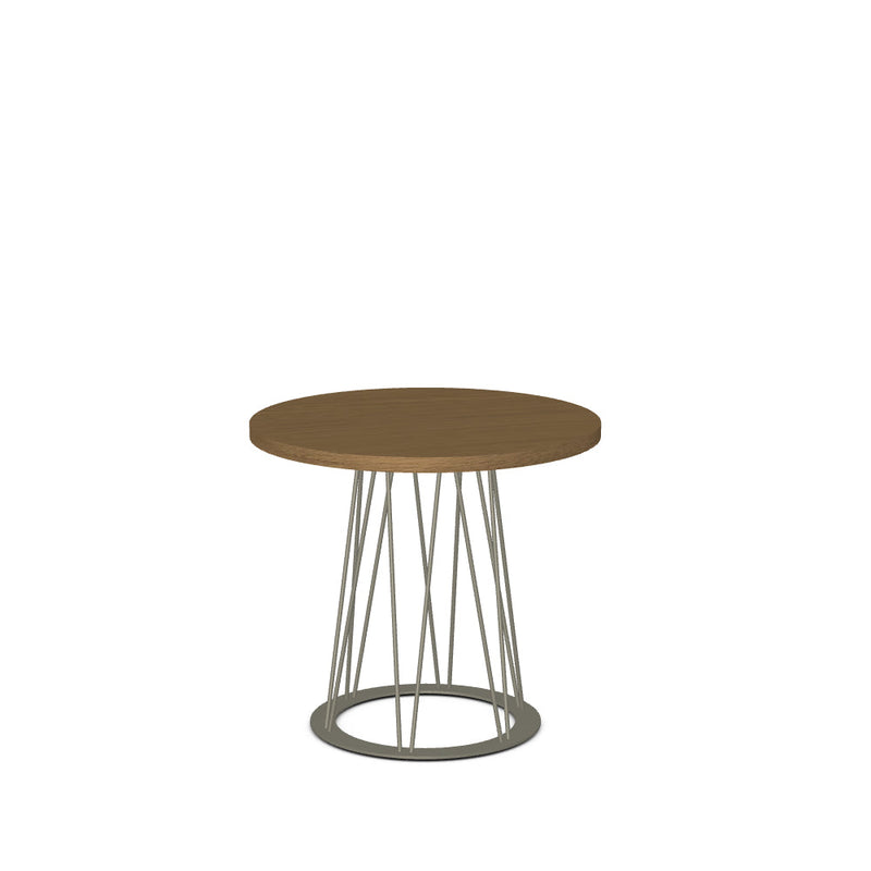Calypso End Table w/ Wood Veneer Tabletop