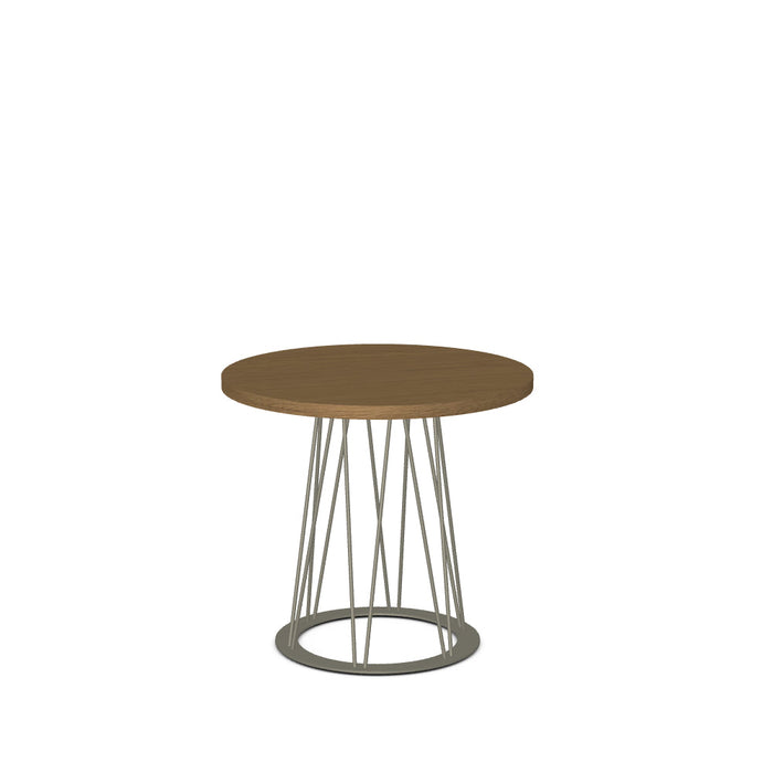 Calypso End Table w/ Wood Veneer Tabletop