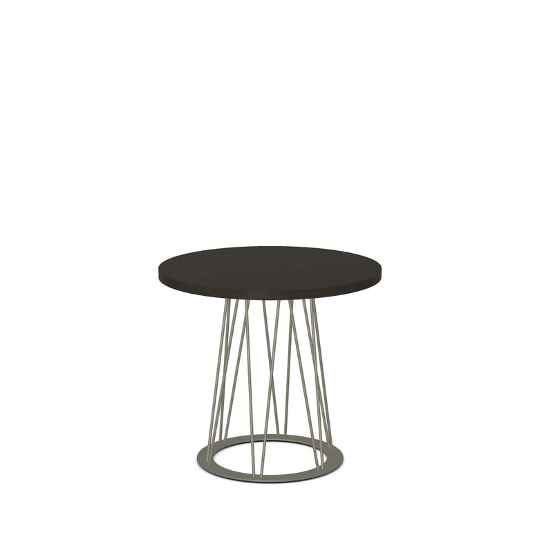 Calypso End Table w/ Wood Veneer Tabletop