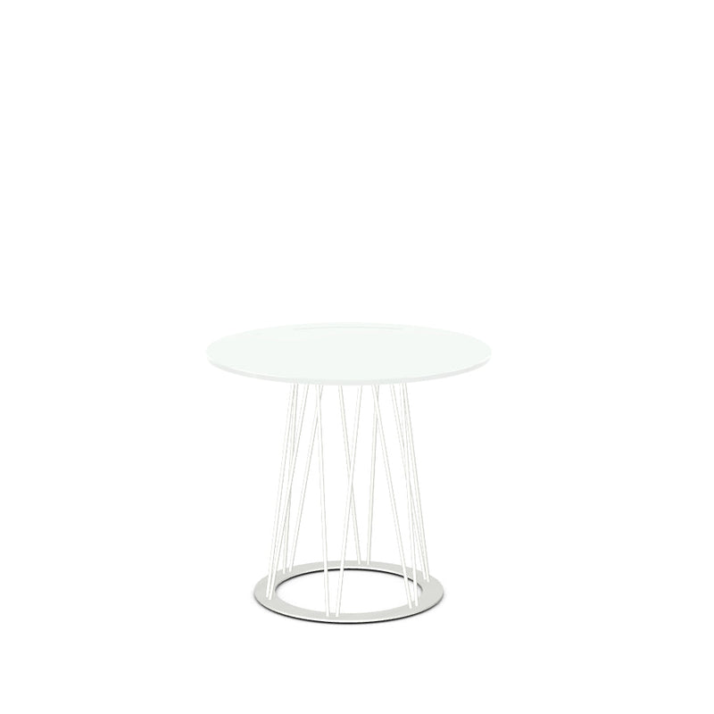 Calypso End Table w/ Glass Tabletop
