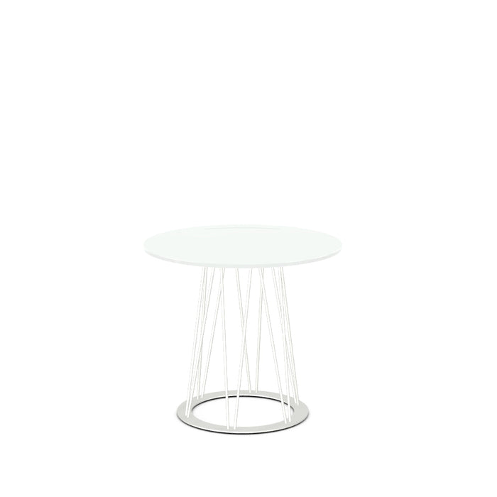 Calypso End Table w/ Glass Tabletop