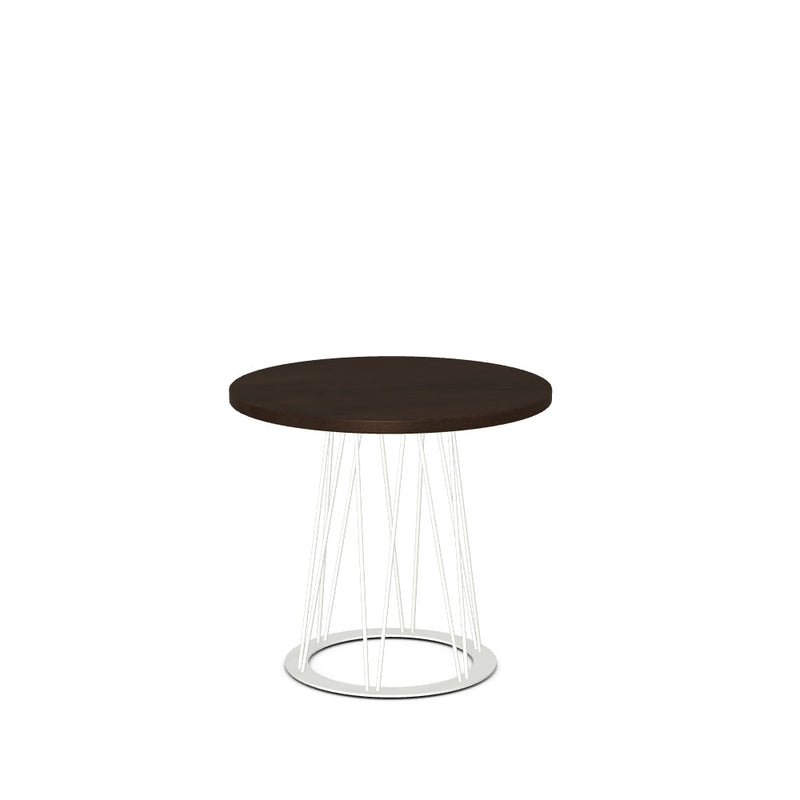 Calypso End Table w/ Solid Wood Tabletop