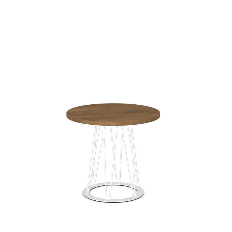 Calypso End Table w/ Solid Wood Tabletop
