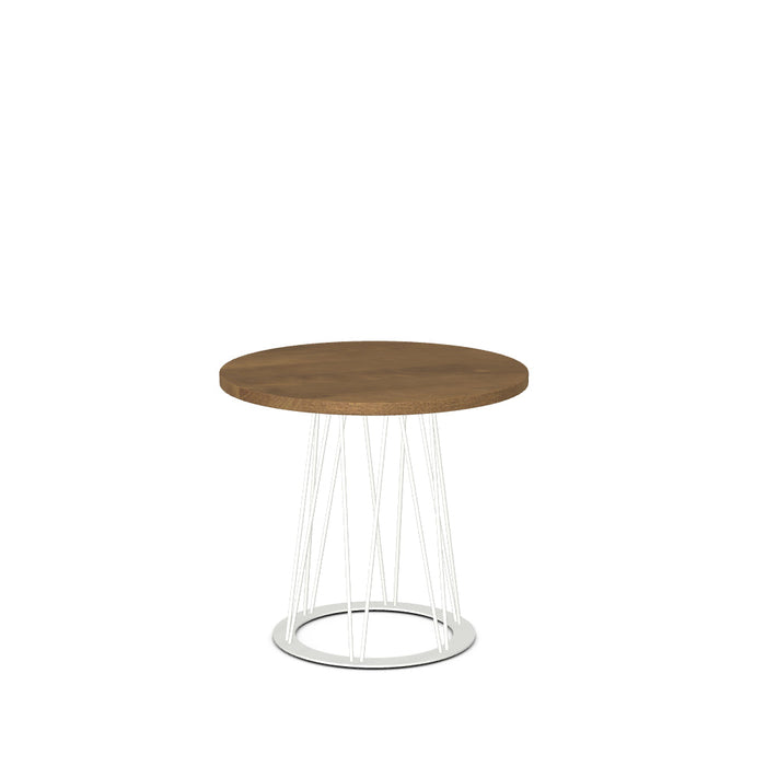 Calypso End Table w/ Solid Wood Tabletop