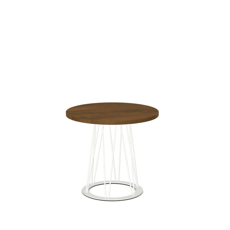 Calypso End Table w/ Solid Wood Tabletop
