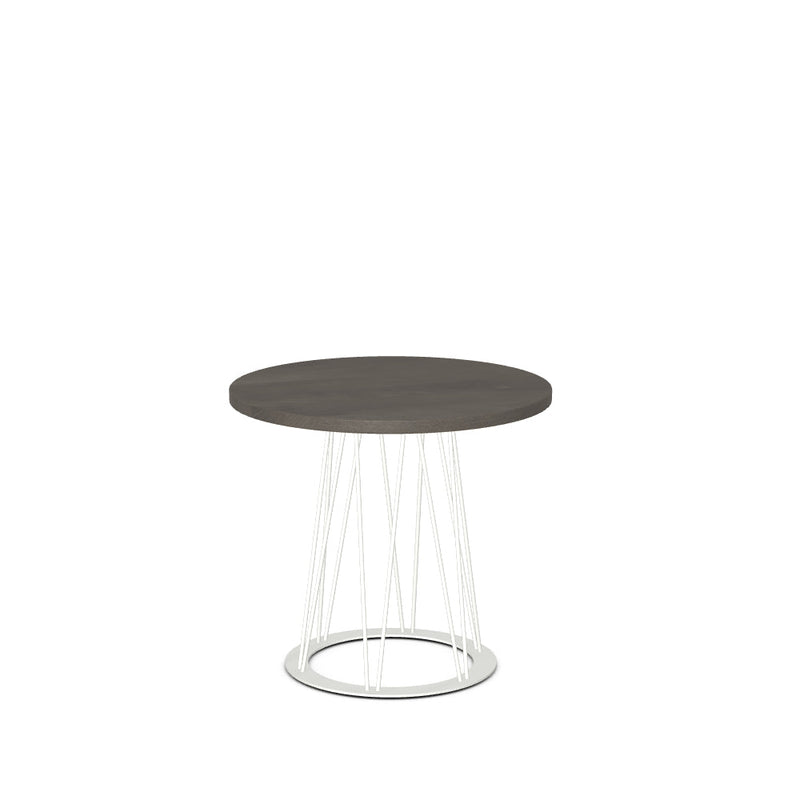 Calypso End Table w/ Solid Wood Tabletop