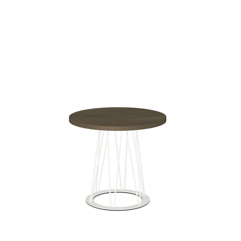 Calypso End Table w/ Wood Veneer Tabletop