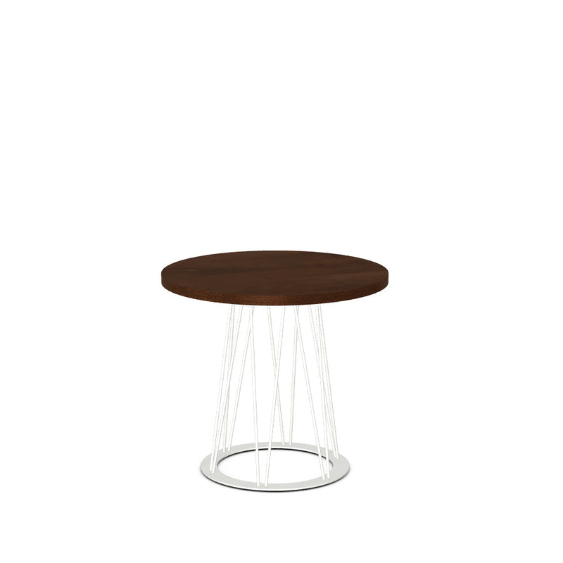 Calypso End Table w/ Wood Veneer Tabletop