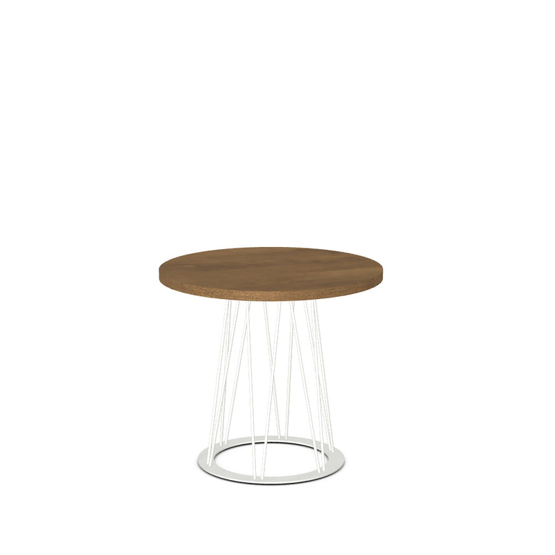 Calypso End Table w/ Wood Veneer Tabletop