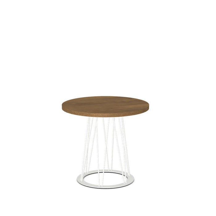 Calypso End Table w/ Wood Veneer Tabletop