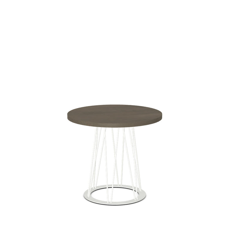 Calypso End Table w/ Wood Veneer Tabletop
