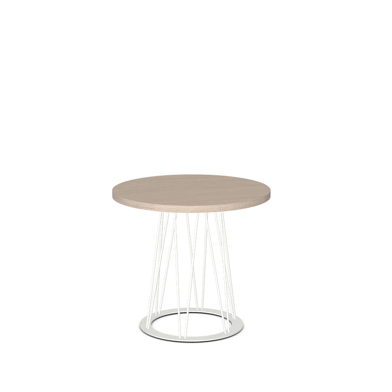 Calypso End Table w/ Wood Veneer Tabletop