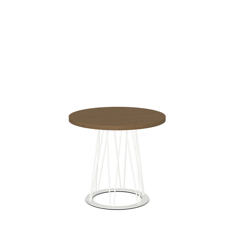 Calypso End Table w/ Wood Veneer Tabletop