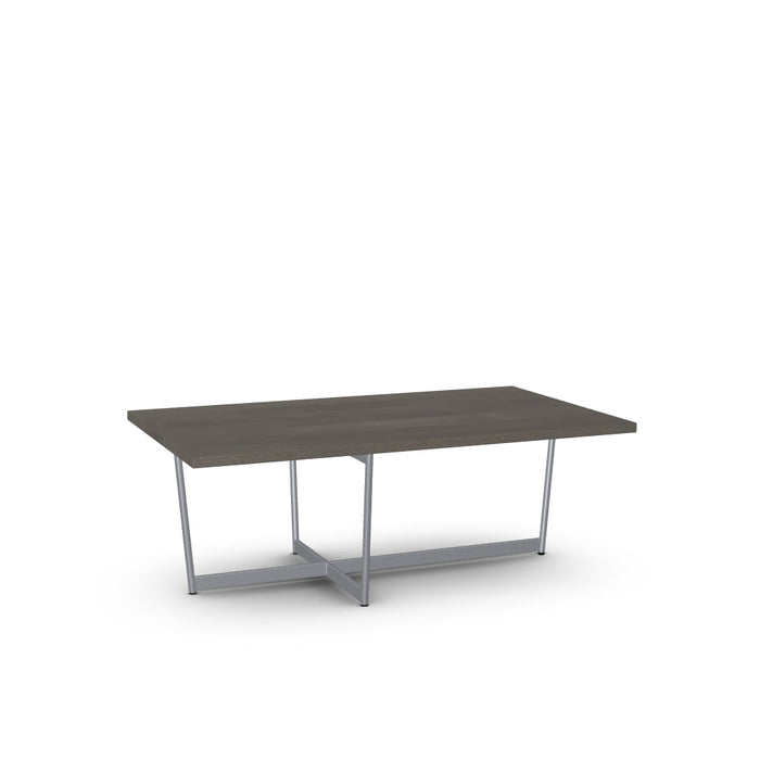 Jill Coffee Table w/ Solid Wood Tabletop