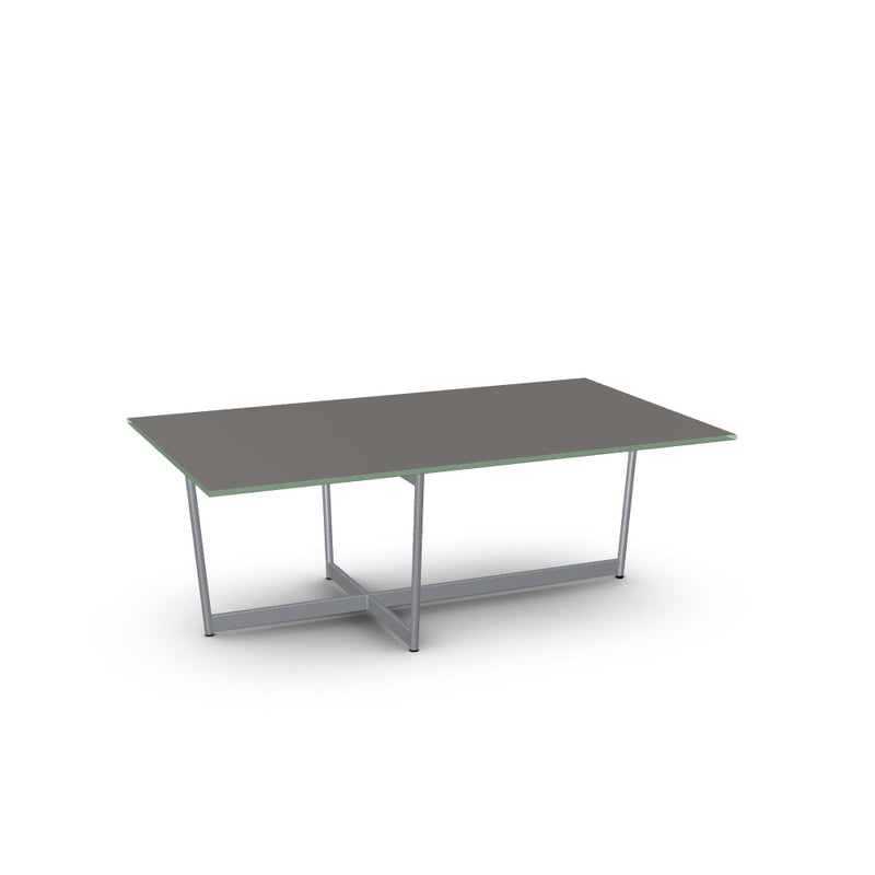 Jill Coffee Table w/ Glass Tabletop