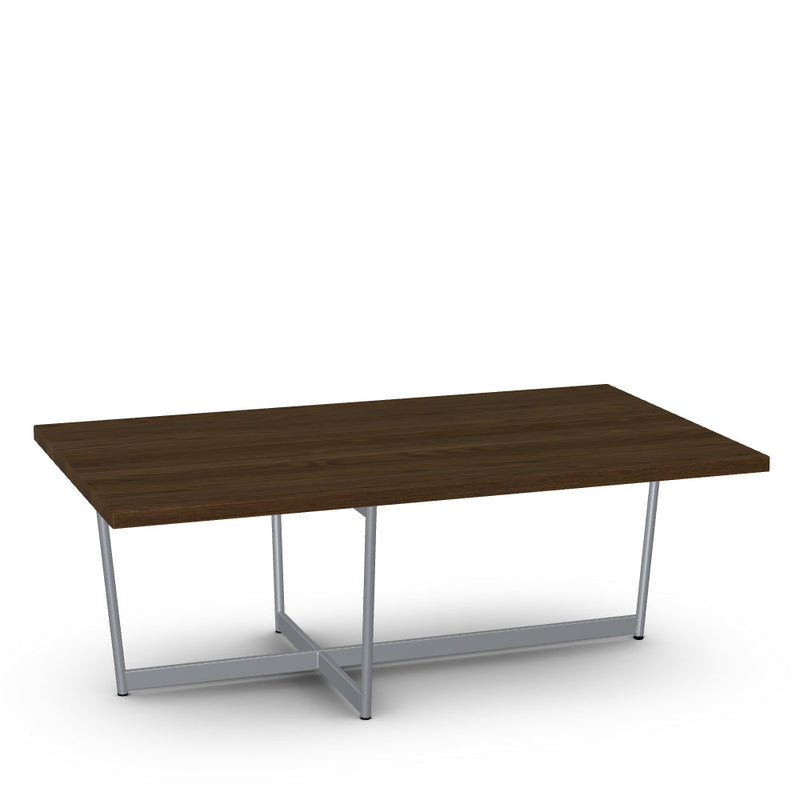 Jill Coffee Table w/ Solid Wood Tabletop