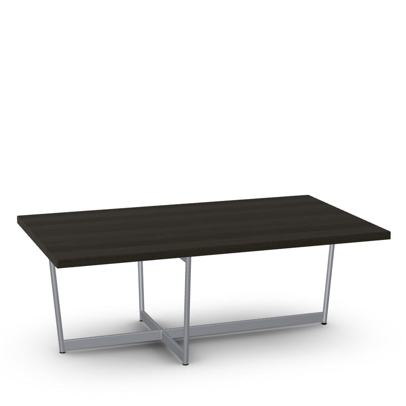 Jill Coffee Table w/ Solid Wood Tabletop
