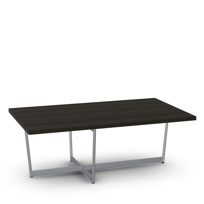 Jill Coffee Table w/ Solid Wood Tabletop