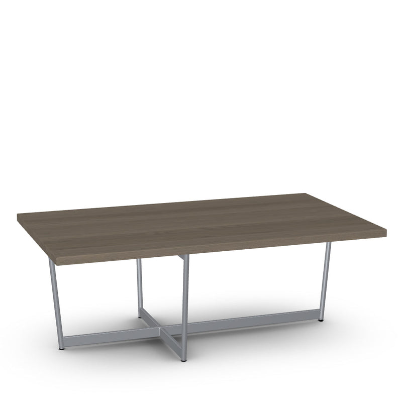Jill Coffee Table w/ Solid Wood Tabletop