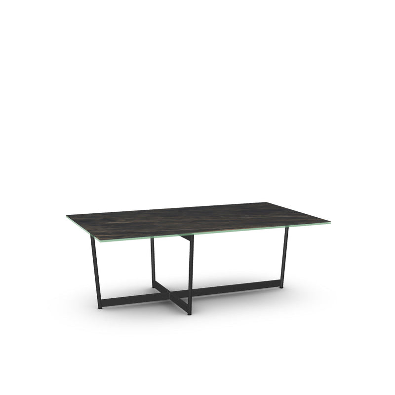 Jill Coffee Table w/ Italian Porcelain Tabletop
