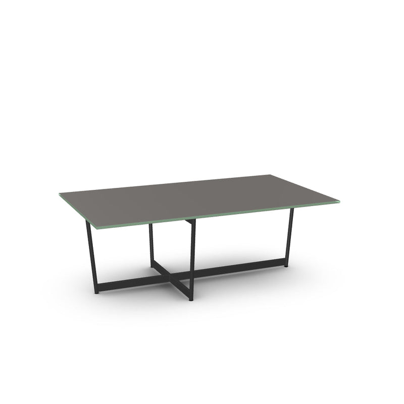 Jill Coffee Table w/ Glass Tabletop