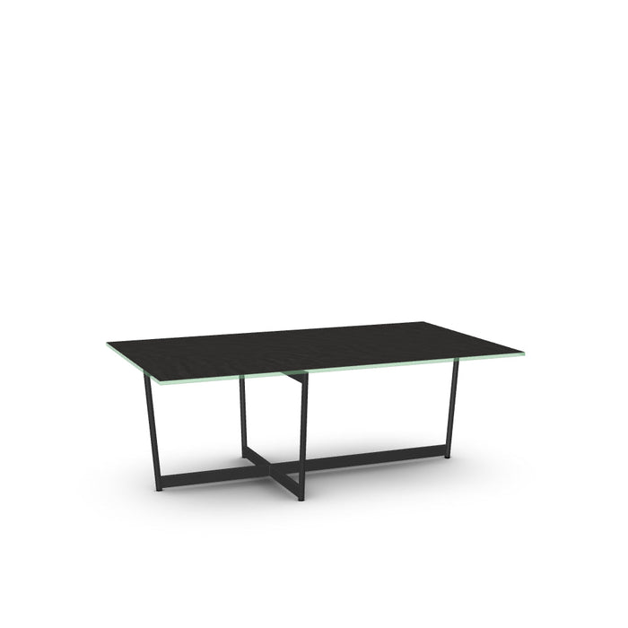 Jill Coffee Table w/ Starstone Glass Tabletop