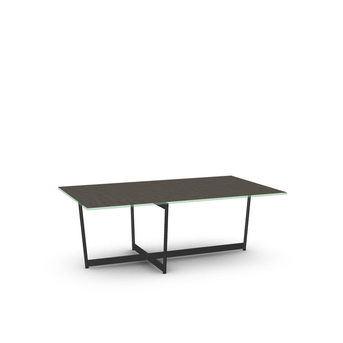 Jill Coffee Table w/ Starstone Glass Tabletop