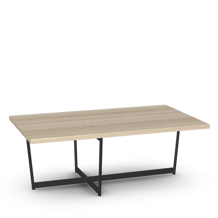Jill Coffee Table w/ Solid Wood Tabletop