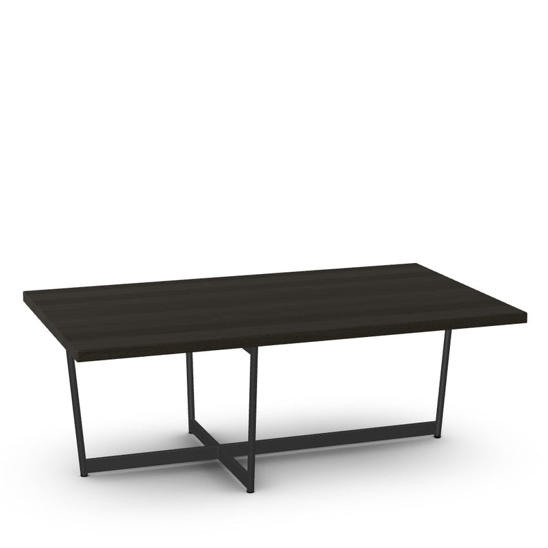 Jill Coffee Table w/ Solid Wood Tabletop