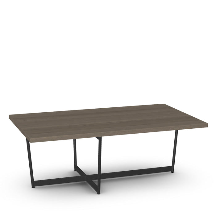 Jill Coffee Table w/ Solid Wood Tabletop