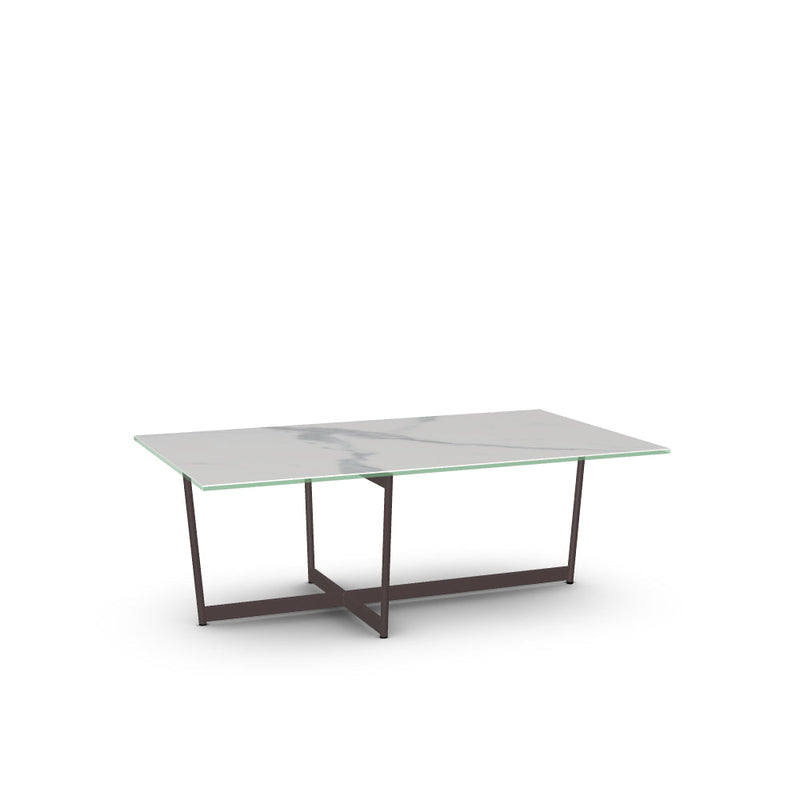 Jill Coffee Table w/ Italian Porcelain Tabletop