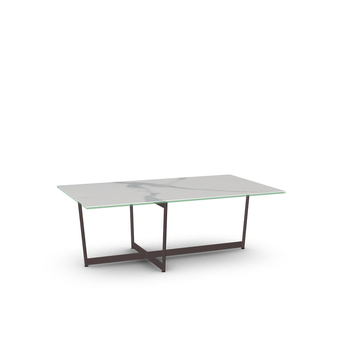 Jill Coffee Table w/ Italian Porcelain Tabletop