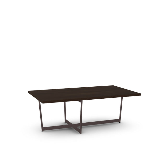 Jill Coffee Table w/ Solid Wood Tabletop