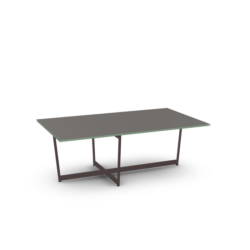 Jill Coffee Table w/ Glass Tabletop