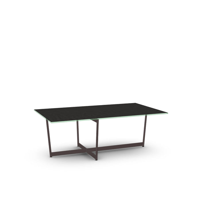Jill Coffee Table w/ Starstone Glass Tabletop