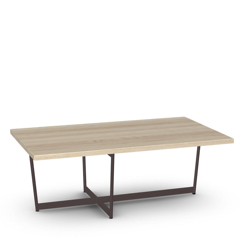 Jill Coffee Table w/ Solid Wood Tabletop