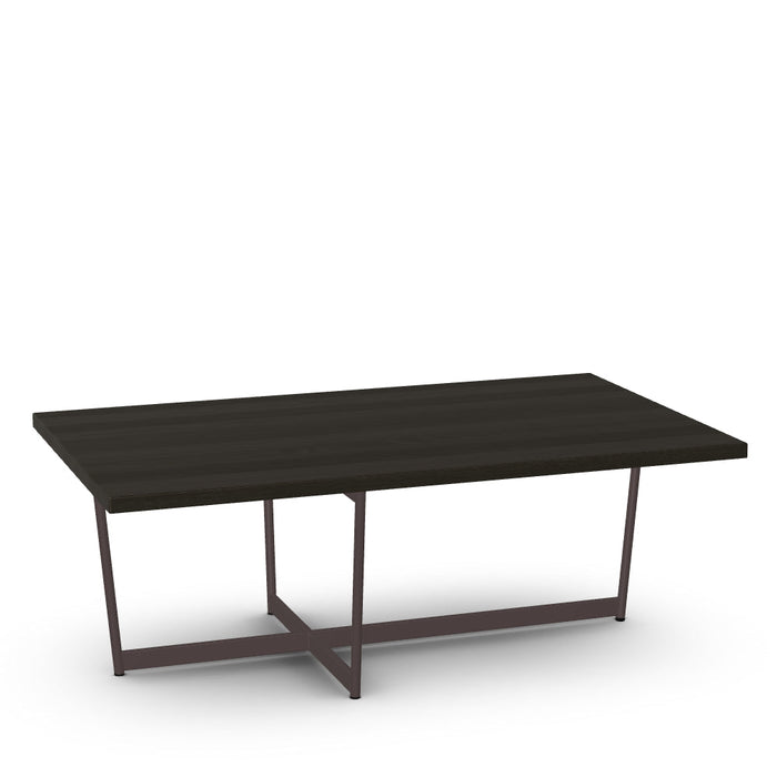 Jill Coffee Table w/ Solid Wood Tabletop
