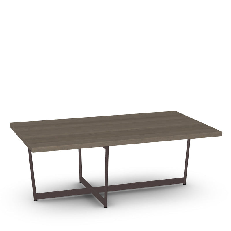 Jill Coffee Table w/ Solid Wood Tabletop