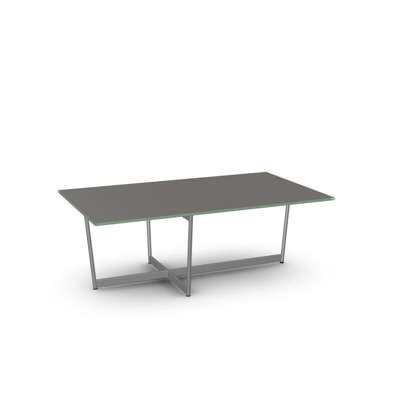 Jill Coffee Table w/ Glass Tabletop