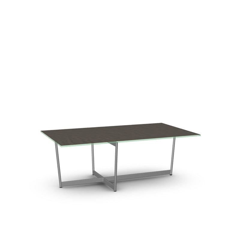 Jill Coffee Table w/ Starstone Glass Tabletop