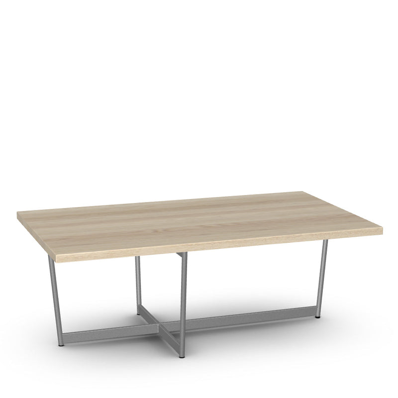 Jill Coffee Table w/ Solid Wood Tabletop