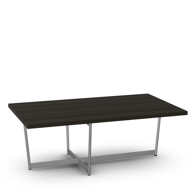 Jill Coffee Table w/ Solid Wood Tabletop