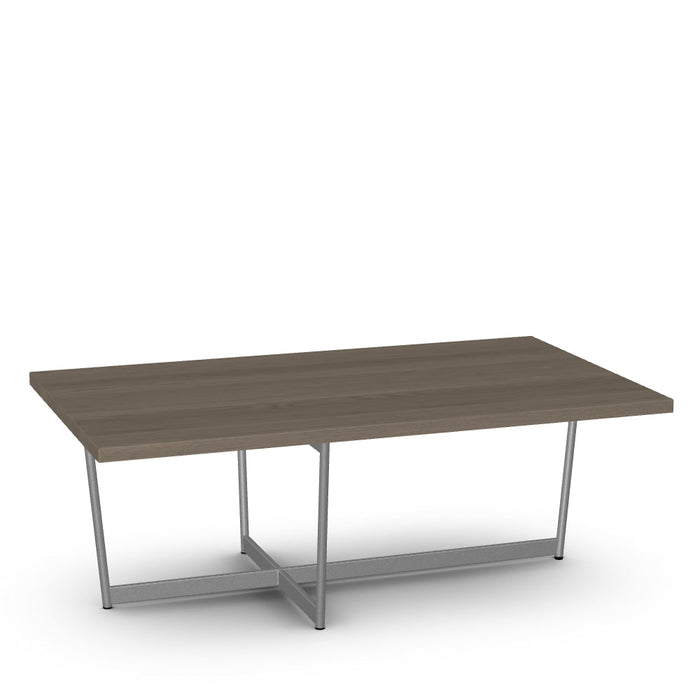 Jill Coffee Table w/ Solid Wood Tabletop