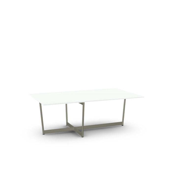 Jill Coffee Table w/ Glass Tabletop
