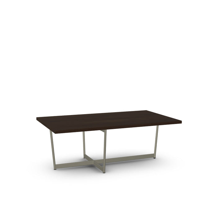 Jill Coffee Table w/ Solid Wood Tabletop