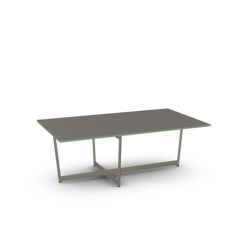Jill Coffee Table w/ Glass Tabletop