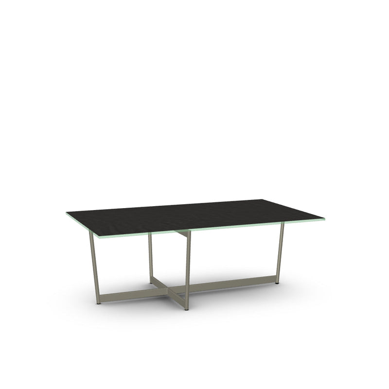 Jill Coffee Table w/ Starstone Glass Tabletop