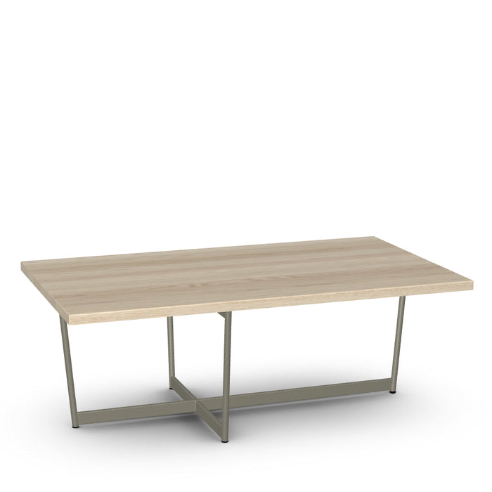 Jill Coffee Table w/ Solid Wood Tabletop